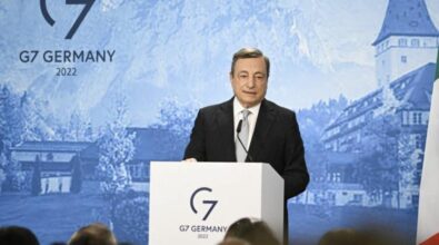 Draghi: «Il G7 in Germania è stato un successo. Grande unità sull’Ucraina»