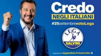 Elezioni 2022, ecco “Credo”: lo slogan della campagna elettorale di Matteo Salvini