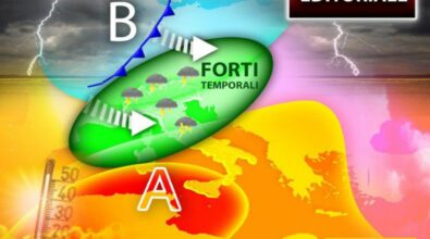 Meteo, Italia spaccata in due fra nubifragi e caldo africano