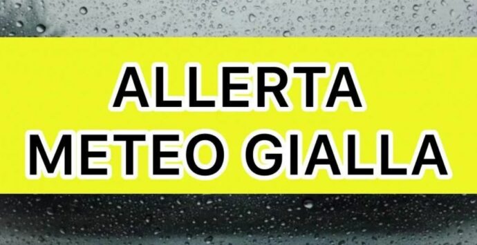 Meteo, ancora maltempo: allerta gialla sulla Calabria: le aree interessate