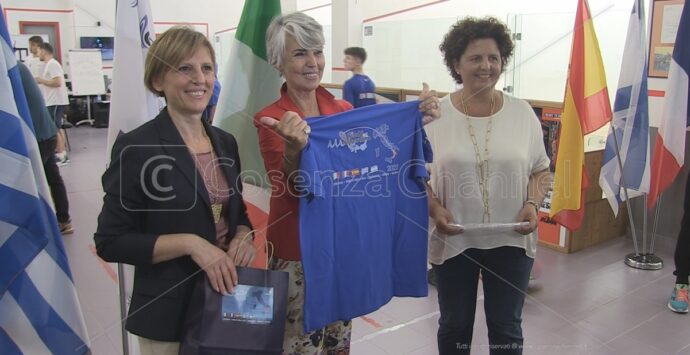 Rende, aperti i Giochi del Mediterraneo di squash alla presenza di Novella Calligaris