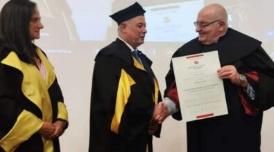 Laurea honoris causa all’imprenditore Klaus Algieri: cerimonia all’Unical