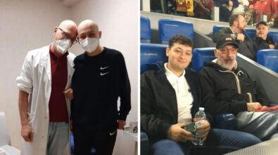 Laziale e romanista assieme al derby: uno è il paziente, l’altro il medico che gli ha salvato la vita