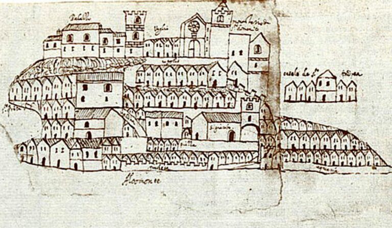 Altomonte 500 anni fa, una delle più antiche vedute della Calabria