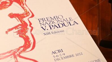 Acri, ritorna il Premio nazionale “Vincenzo Padula”: dal 5 al 9 dicembre la tredicesima edizione
