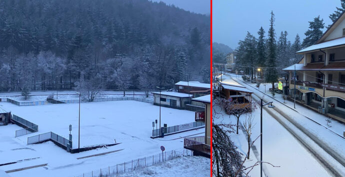 Arriva la neve in Sila, ma a Camigliatello sono chiuse le piste da sci