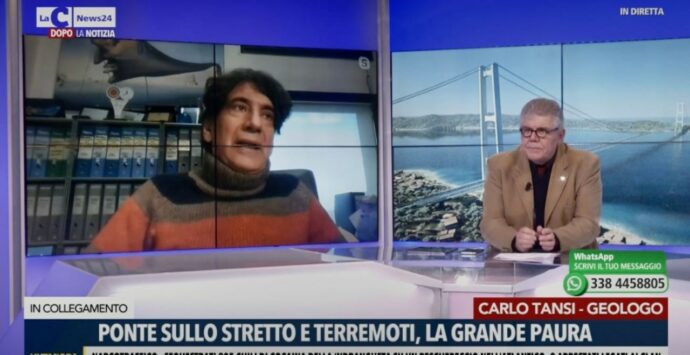 Carlo Tansi a “Dopo La Notizia”: «Ponte sullo Stretto? No, ci sono altre emergenze»
