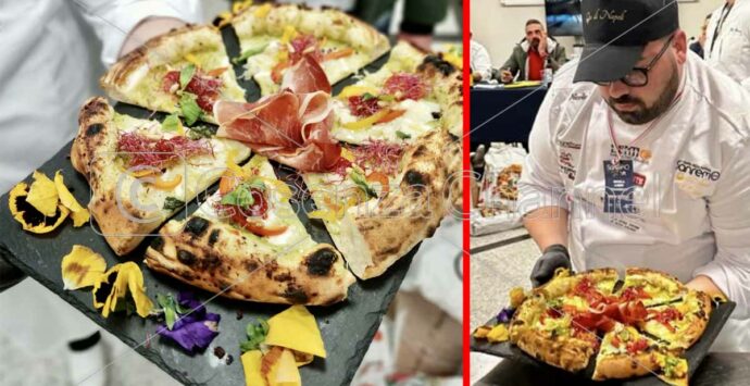 “Trofeo pizza Festival di Sanremo 2023”, terzo posto per il cosentino Nicola Laino