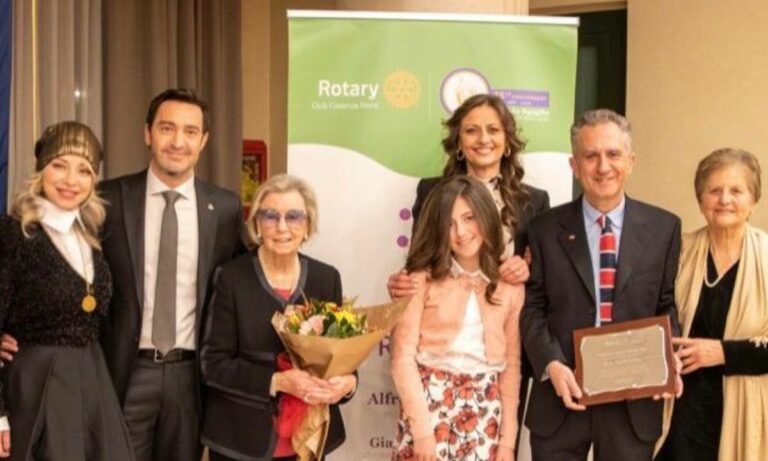 Rotary Club Cosenza Nord, iI Premio Ernesto d’Ippolito al Rettore dell’Unical Nicola Leone | FOTO