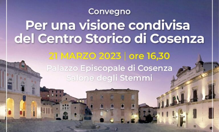 Cosenza, al Seminario arcivescovile un convegno dedicato al centro storico