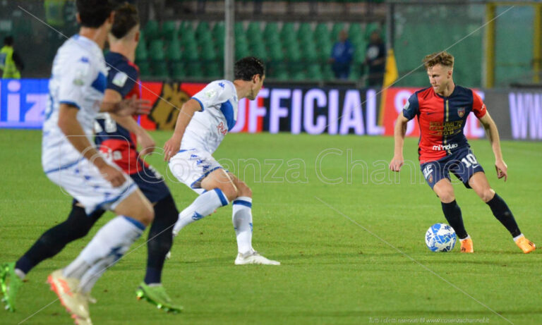 Cosenza-Brescia 1-0: il tabellino