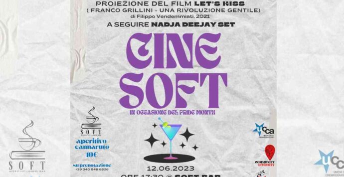 “CineSoft”, l’iniziativa di Arci Cosenza per celebrare il Pride Month