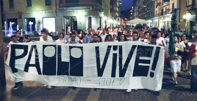 Cosenza, il 19 luglio sit-in in memoria di Paolo Borsellino