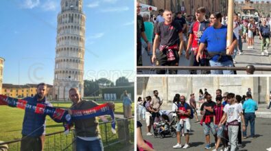 Pisa invasa dai tifosi del Cosenza: tutti pronti a sostenere i Lupi di Caserta