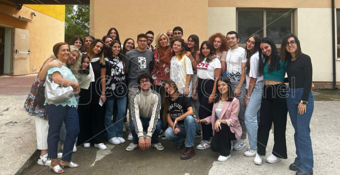 Gli studenti del Liceo Classico di San Giovanni in Fiore a Montecitorio