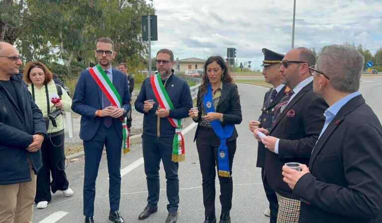 Inaugurato il primo tratto della strada provinciale Scalea-Mormanno