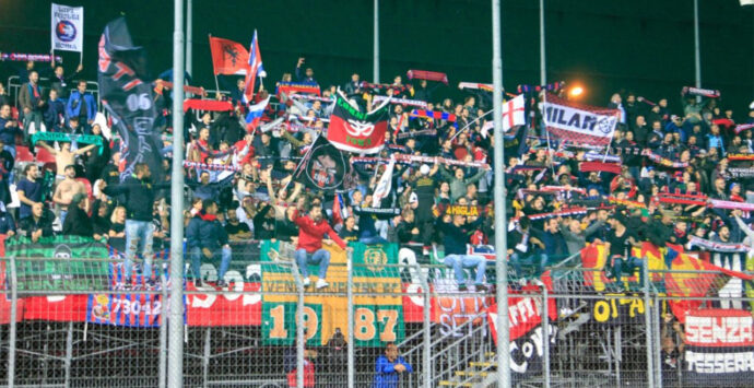 Cittadella-Cosenza, il dato definitivo di tifosi rossoblù nel settore ospiti