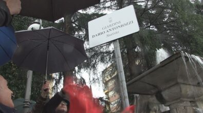 Cosenza, i giardini di piazza Europa intitolati a Dario Antoniozzi, tra i precursori dell’Unione europea