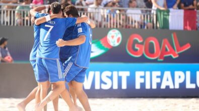 Mondiali beach soccer, l’Italia vince anche con l’Egitto. Segna anche il cosentino Miceli